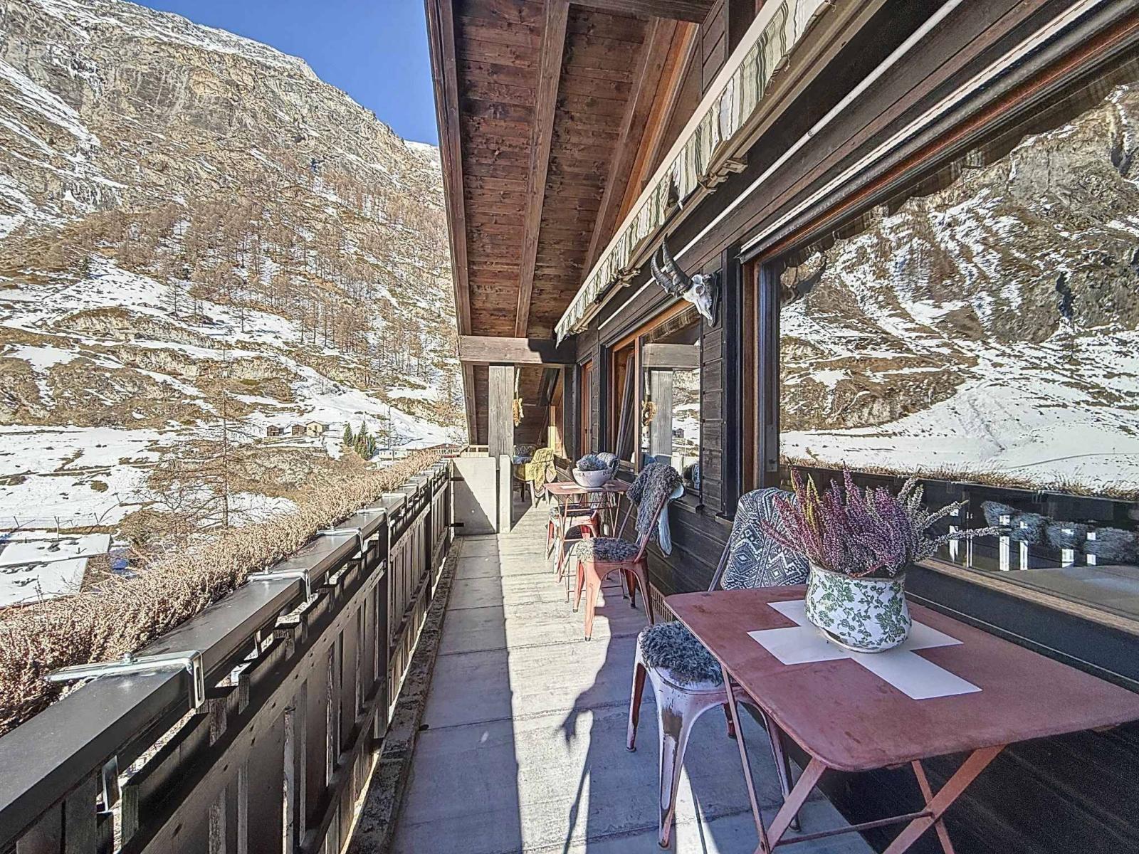 Appartement penthouse exclusif à Zermatt avec vue unique sur le Cervin