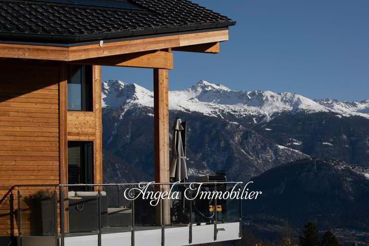Chalet de standing proche de Crans-Montana résidence principale