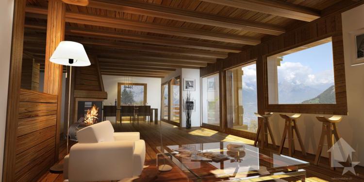 Chalet de luxe à la Tzoumaz
