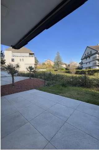 Studio lumineux à Vevey avec terrasse privative