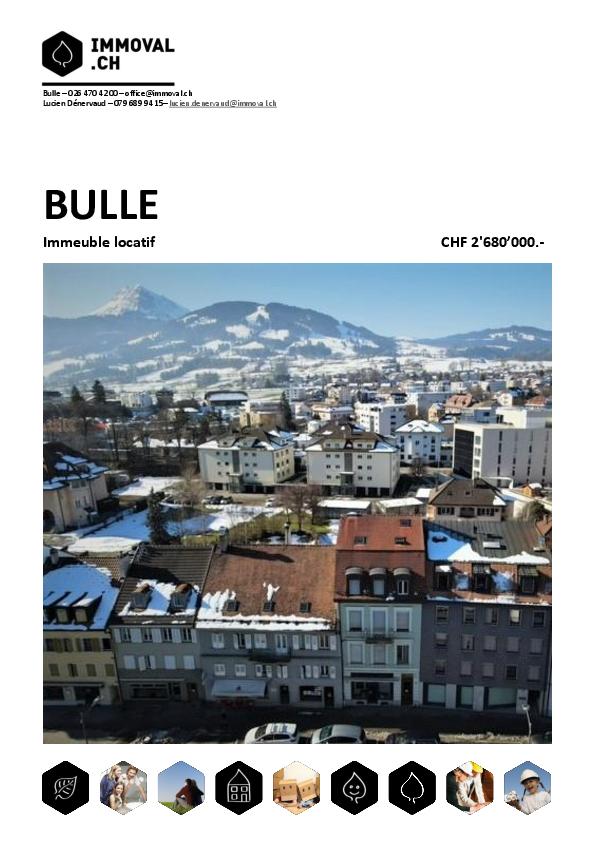 BULLE | IMMEUBLE LOCATIF