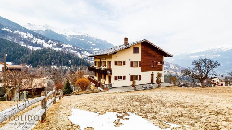 Ferienwohnung auf zwei Etagen mit Weitblick