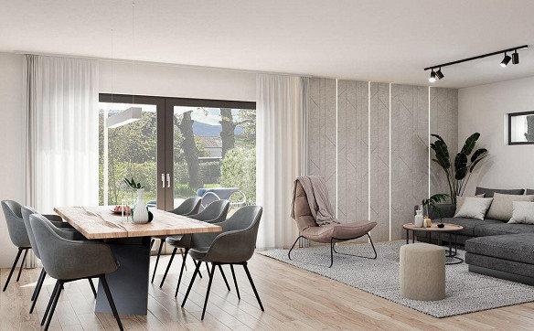 Magnifiques villas de 5.5 pièces avec beau terrain plat et vue dégagée