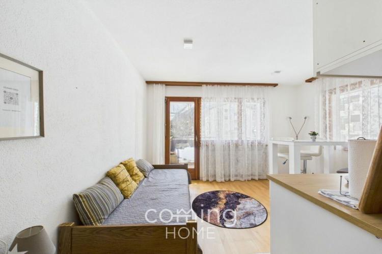 Mietwohnung in Saas-Grund - frisch renoviert, mit Balkon und Bergblick