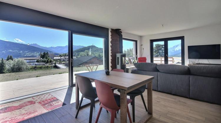 Villa neuve d'exception à Lens - Vue imprenable sur le lac du Louché