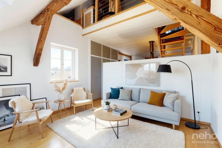 DUPLEX DE 2.5 PIÈCES AVEC JARDIN PARTAGÉ DANS UN CADRE CHAMPÊTRE