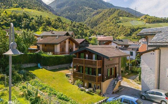 Charmant chalet avec beau jardin terrasse, en plein coeur du village