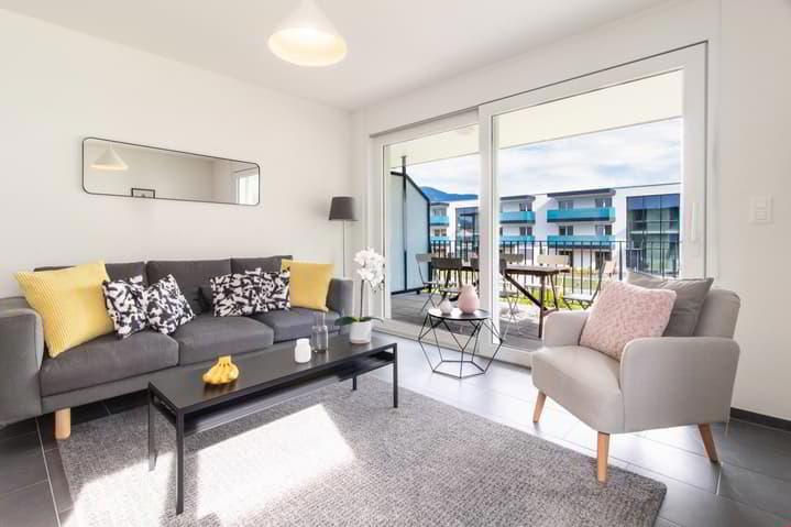Appartement moderne et meublé, à quelques minutes du bord du lac Léman
