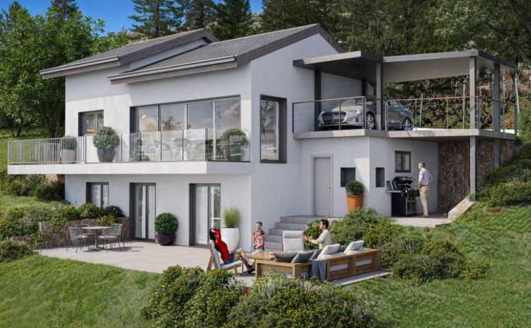 Nouvelle villa 5.5 pièces à Lens de 180m2 avec vue imprenable