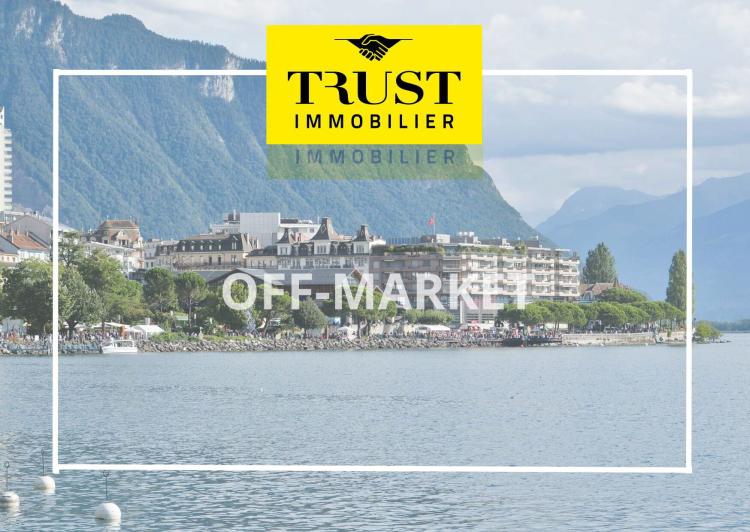 5012. Superbe appartement rénové avec vue sur le lac, Montreux