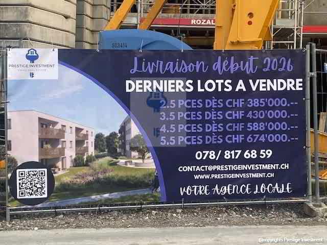 Appartement in Murist, Estavayer-Le-Lac - Magnifisches 2.5-Zimmer-Wohnung