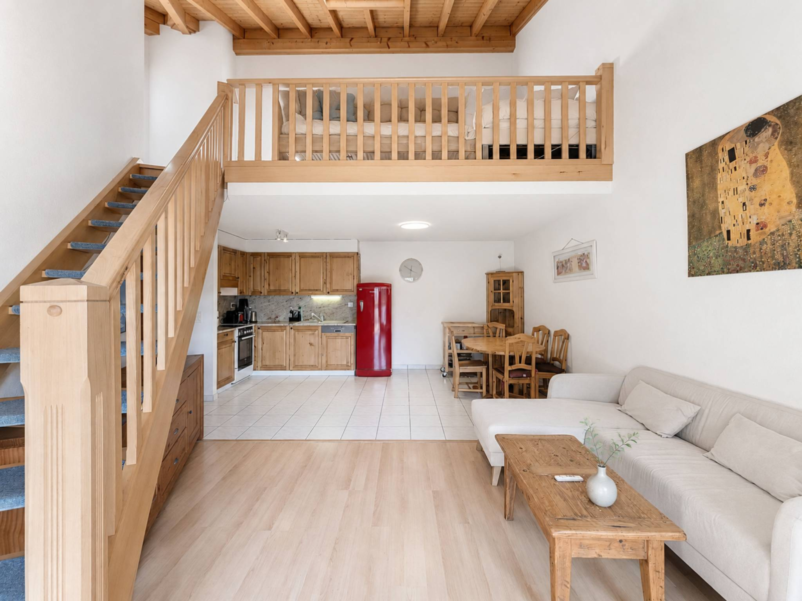 Attique en duplex – Le privilège d’un accès direct aux Bains de Saillon