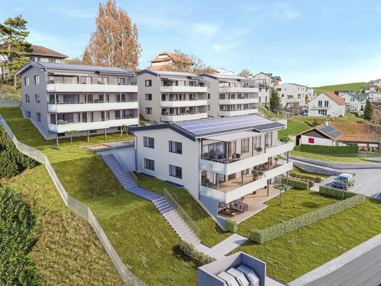 Panorama Rechthalten – Wohnen mit Weitblick