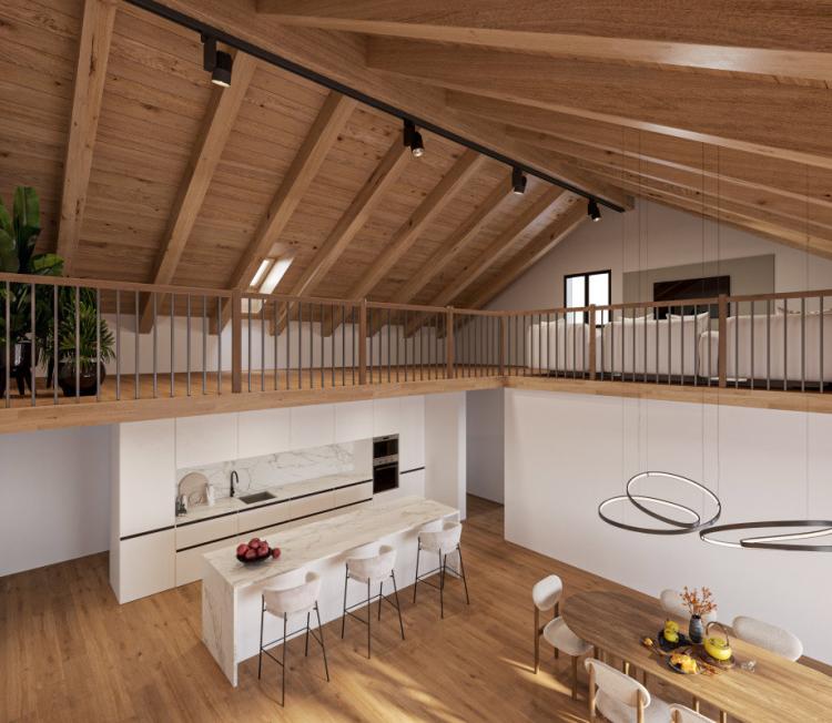 Appartement neuf 4,5p. de 186m2 sur 2 niveaux - Résidence VESTA à Saint-Cergue