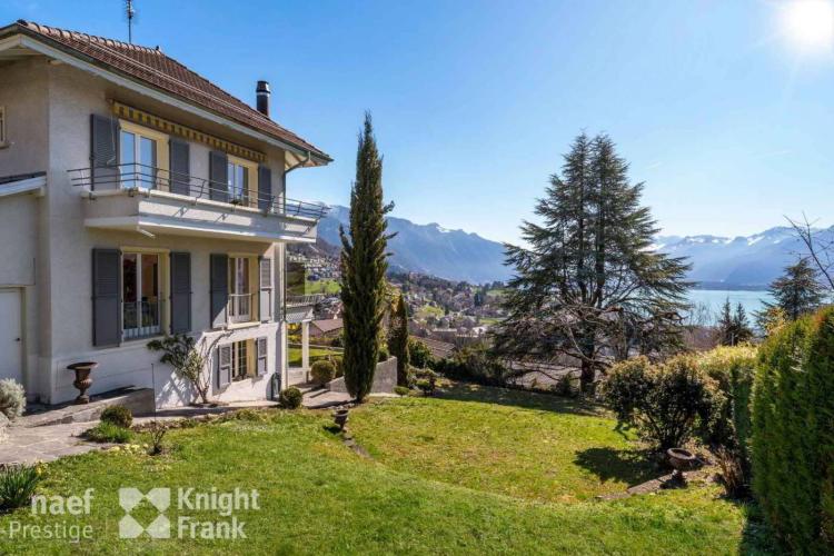 A vendre - Ravissante propriété de charme au cœur de Blonay avec vue panoramique