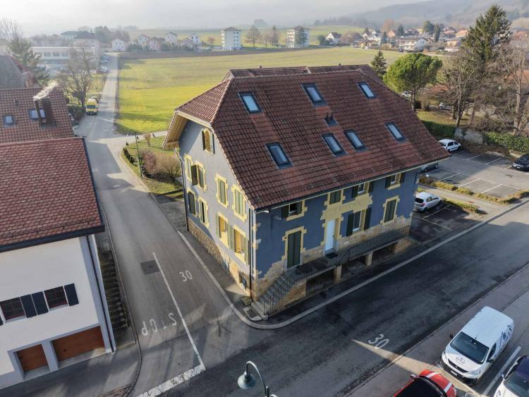 Immeuble locatif de rendement au coeur de Champagne (VD)