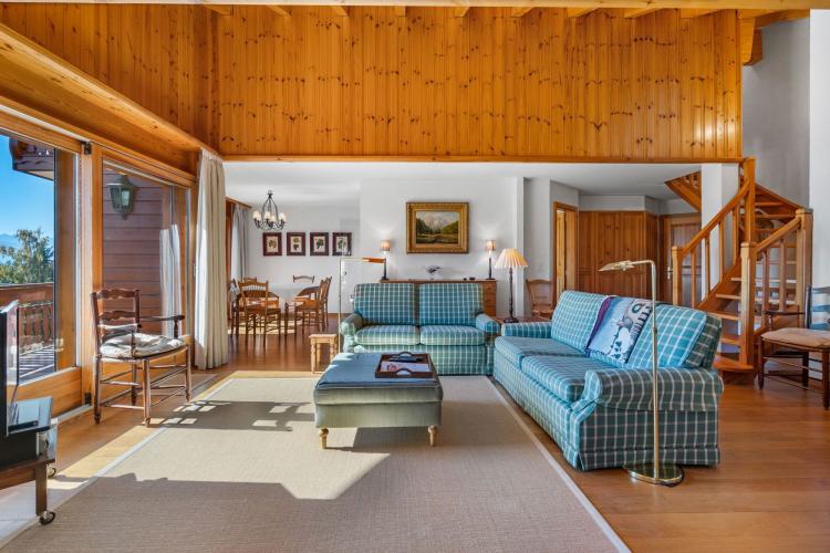 Attique 3 chambres sur le golf – Résidence secondaire à Crans-Montana
