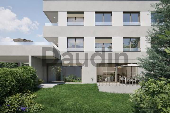 Appartement THPE sur plan de 3 pièces avec jardin privatif