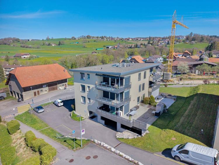 Cousset, à vendre, appartement de 4.5 pièces de 90 m2 avec balcon