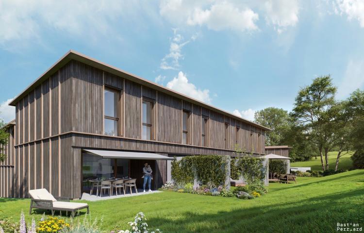House for sale, "Les Coteaux de Farvagny" (Gibloux, Switzerland)