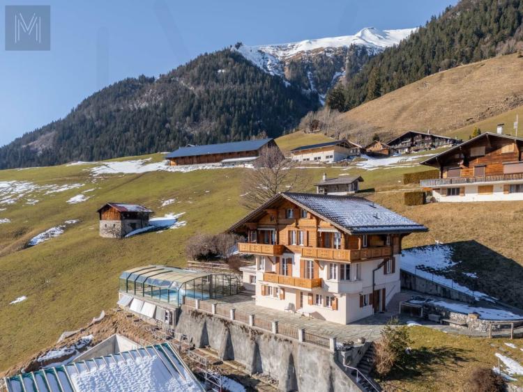 Splendide chalet avec piscine ? Un cadre unique pour une vie d'exception !