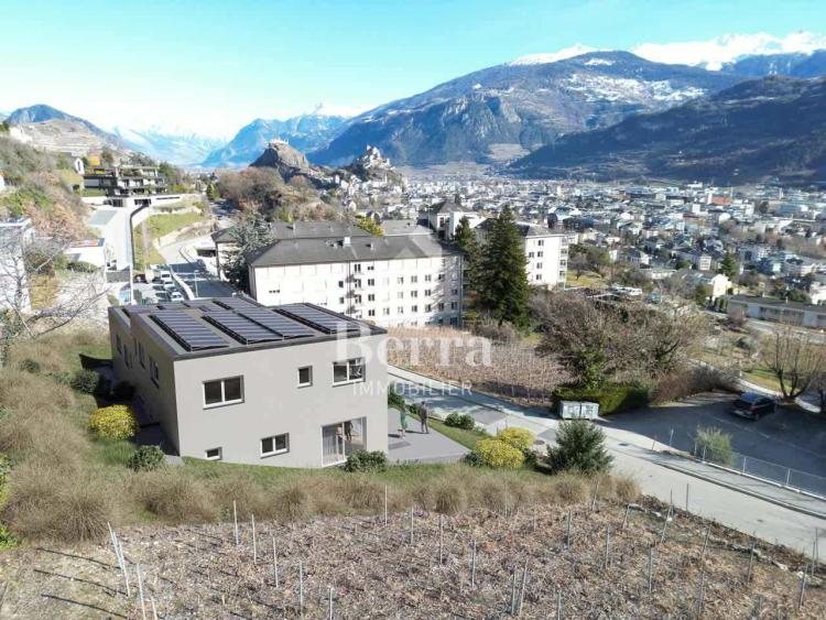 Contemporänes Neubau-Villa - Südwest-Ausrichtung - Baubeginn
