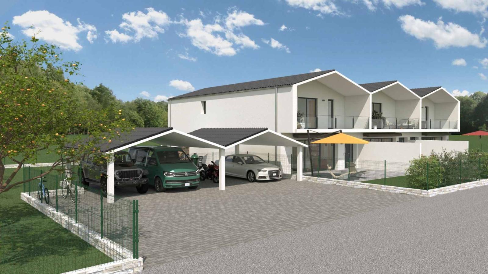 Villa contiguë neuve à La Balmaz – Lot C