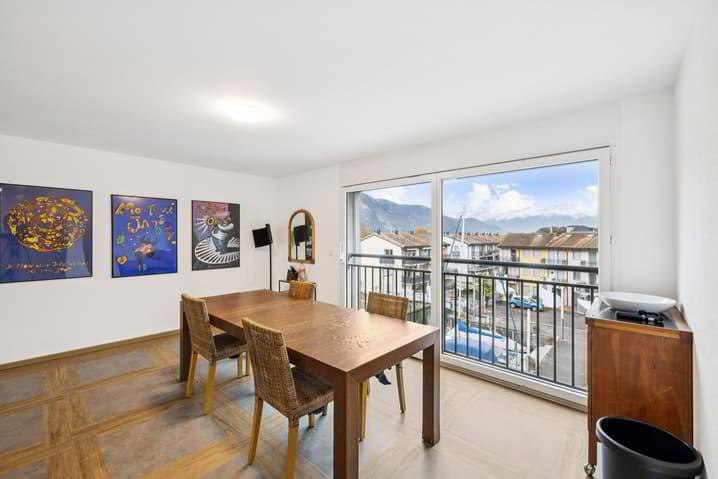 Appartement de 5,5 pièces traversant avec vue sur le lac
