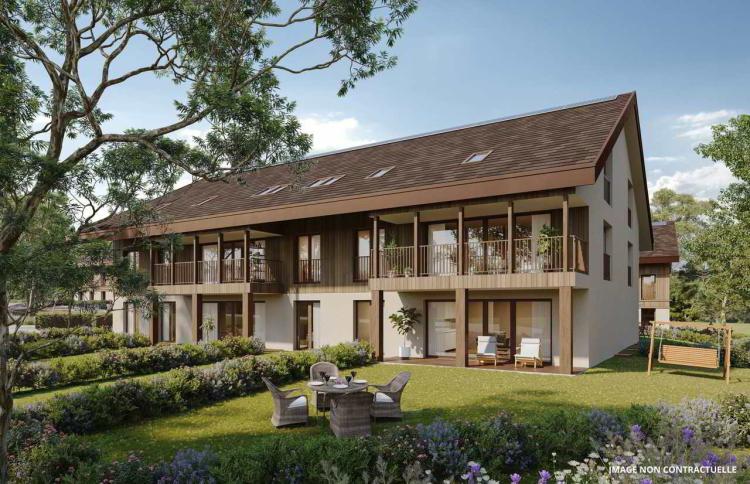 Rez de jardin 2,5 von 77 m2 mit einem Garten von 76 m2 - Bât 4 - lot 2