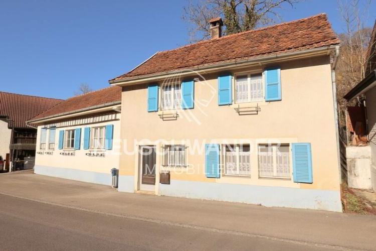 À vendre maison familiale de 5.5 pièces à restaurer à Fregiécourt