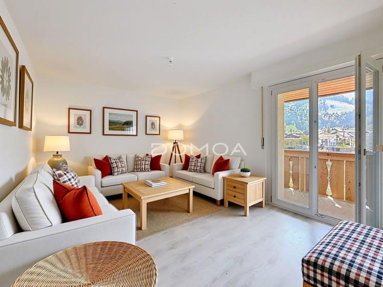 Appartement rénové avec vue sur le Moléson