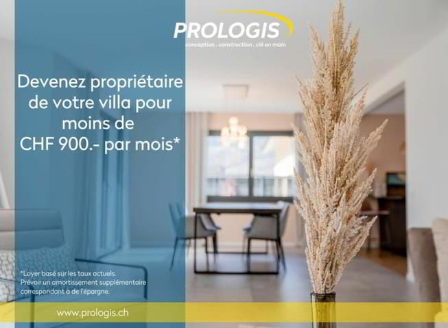 Villa jumelle par garages 5.5 pièces à Oron-la-Ville