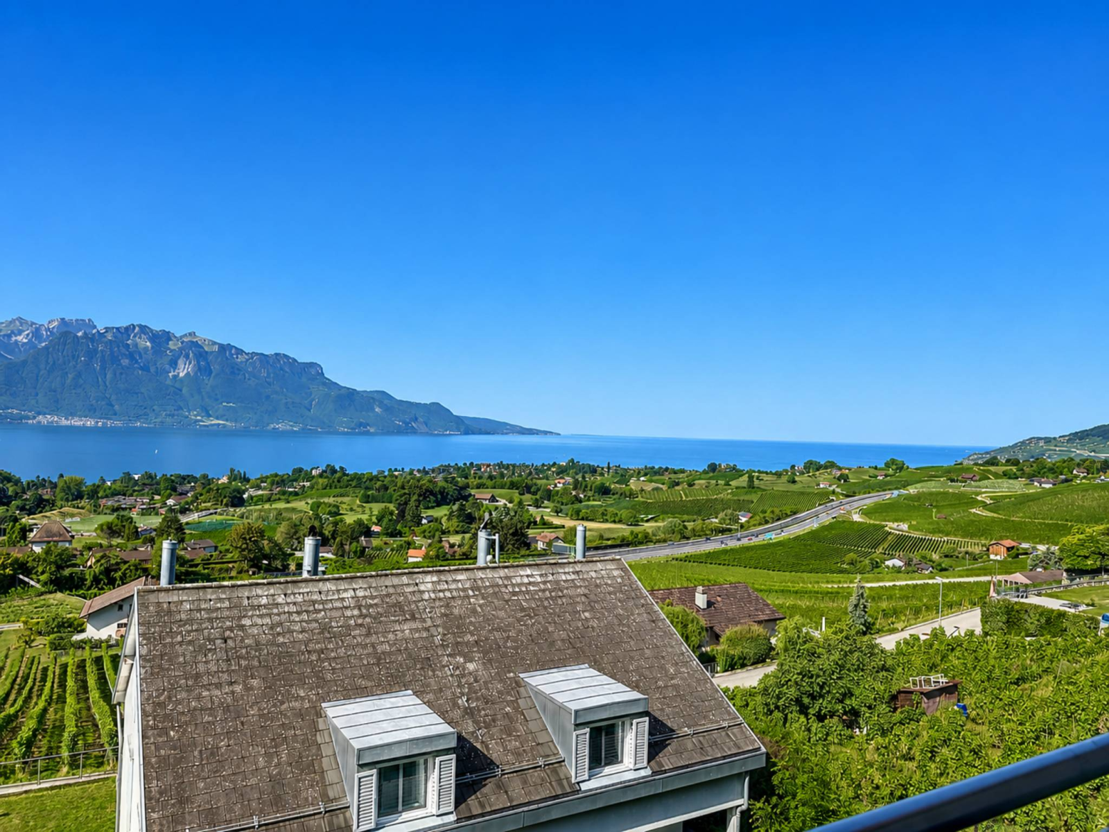 Villa jumelle de 5.5 pièces, avec vue panoramique sur le lac et les Alpes !