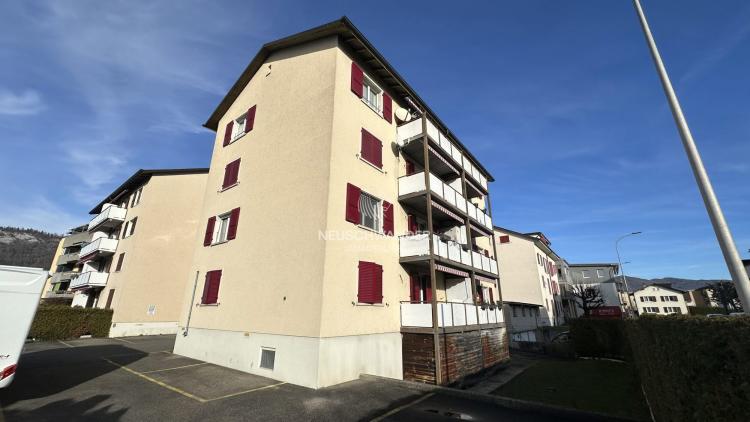 À vendre appartement de 3,5 pièces au 1er étage avec balcon à Delémont