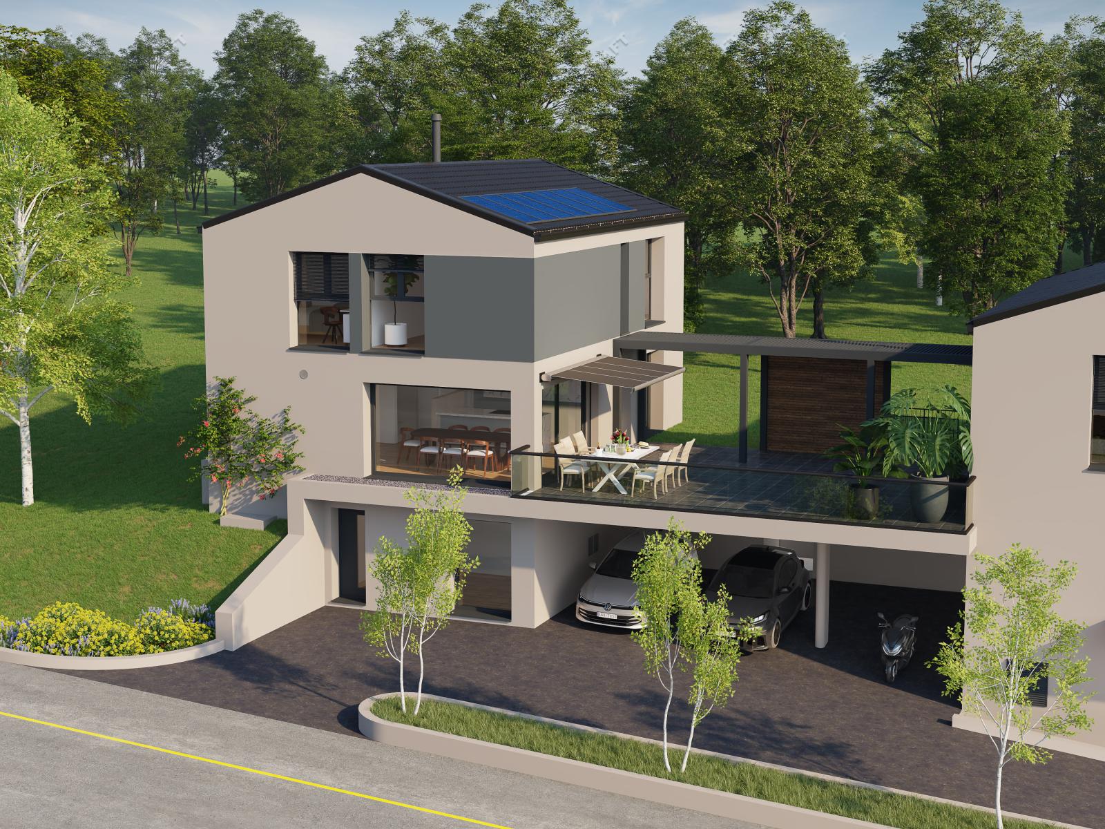 ATTALENS | 4 VILLAS INDIVIDUELLES 5.5 p