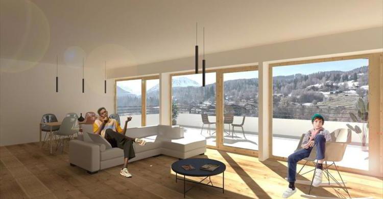 Appartement terrasse 3.5 pièces