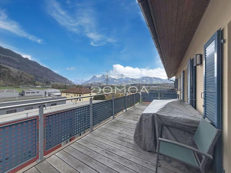 Superbe 3,5 pièces rénové avec grande terrasse et vue sur le Moléson