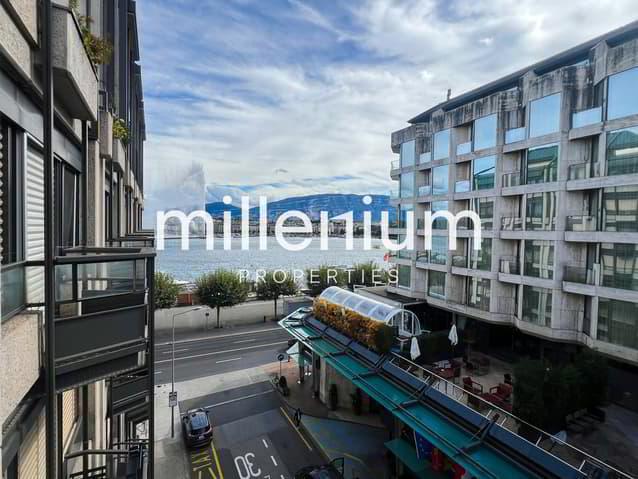 Magnifique appartement meublé, vue sur le jet d'eau