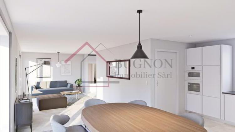 LES VILLAS DU GRAND PRÉ Villa contiguë en PPE 4.5 pièces - Lot C1