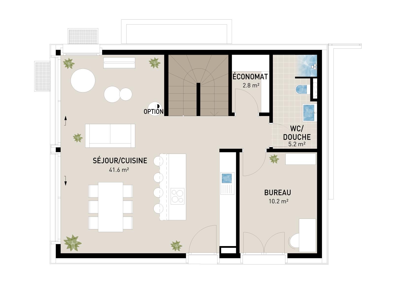 ATTALENS | 4 VILLAS INDIVIDUELLES 5.5 p