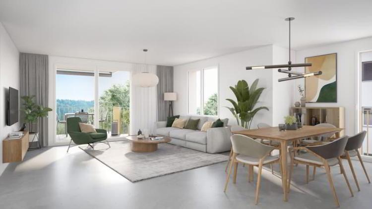 Balcons des Sous-Bois : Appartement 4.5 pièces en ville de Fribourg