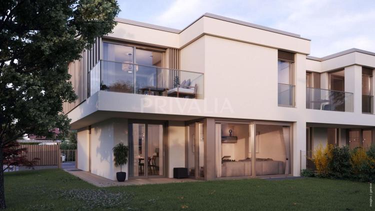 Projet Neuf - Villa contemporaine THPE avec jardin – Calme & lumière à Thônex