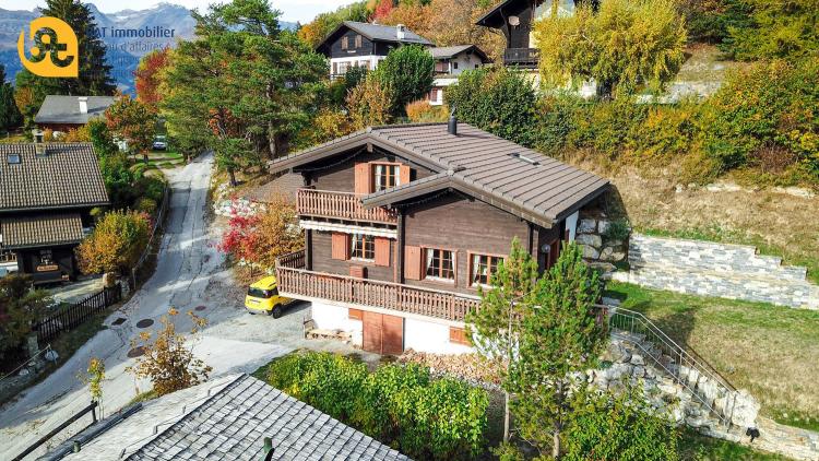Geräumiges Chalet auf den Höhen von Vercorin - Frühling Sommer 2026