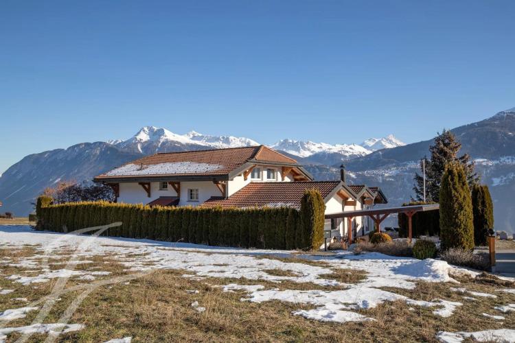 Magnifique villa à Chermignon d'en haut