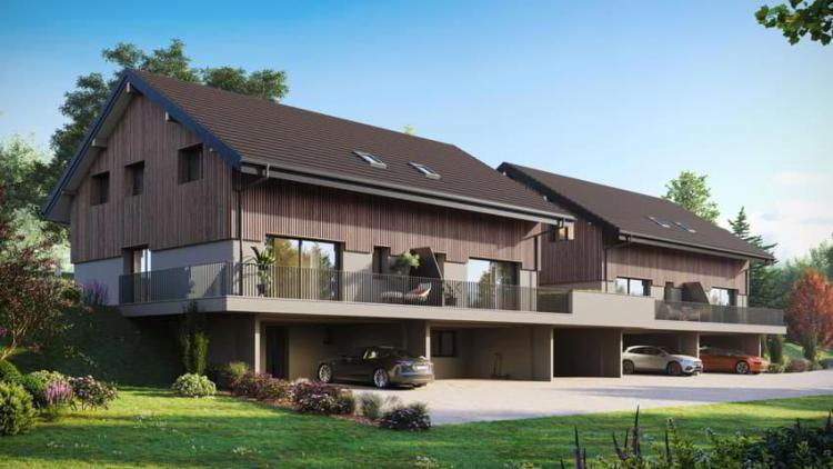 "Aurora" - Magnifiques villas mitoyennes de 6 pièces avec jardin