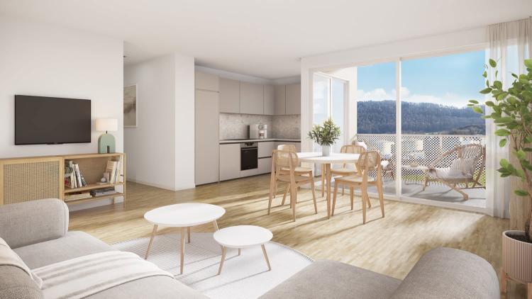 Großes 3.5-Zimmer-Wohnung mit Elternsuite