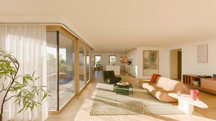 Die Residenzen "Mont-Blanc" in Fribourg