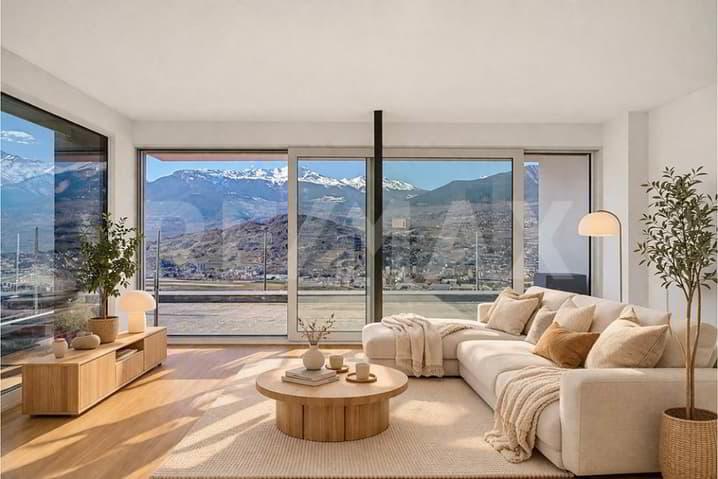 Penthouse 4.5 pièces avec terrasse panoramique de 150 m² sur les...