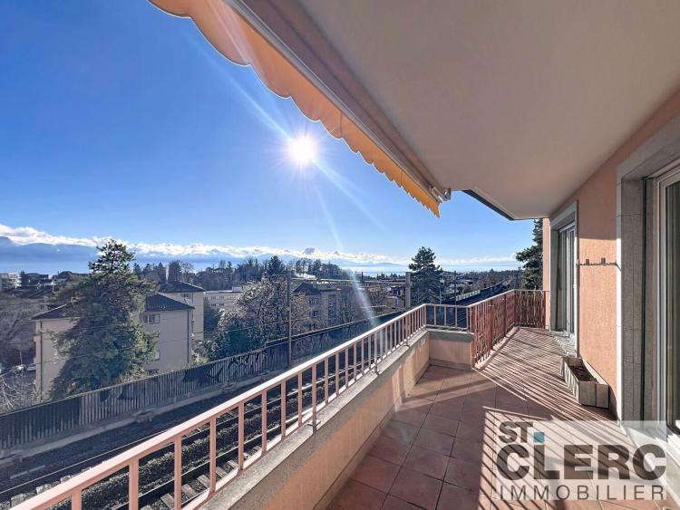 Magnifique appartement avec vue sur le lac