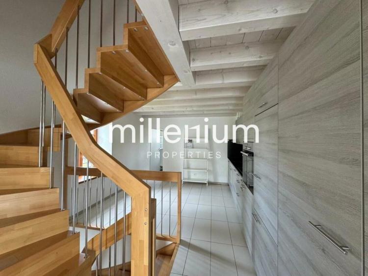 Magnifique appartement en triplex avec jardin privatif